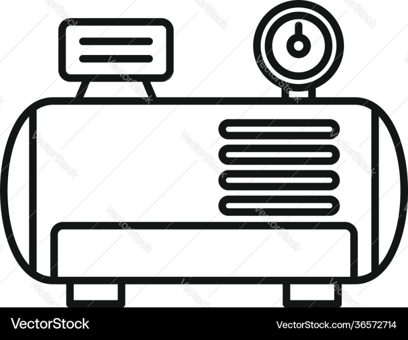 Иконка компрессор автомобильный