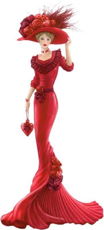 Красивые элегантные дамы в полный рост