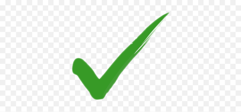 Прозрачная галочка