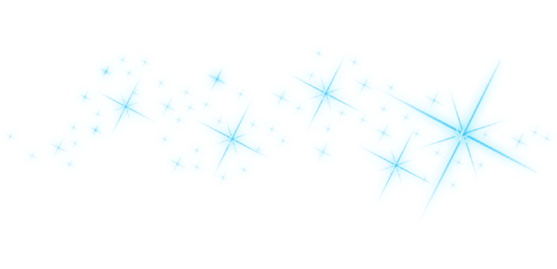 Блики звездочки на прозрачном фоне