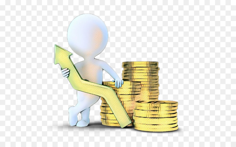 Белый человечек с деньгами