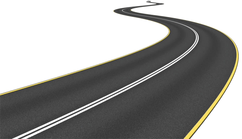 Дорога асфальт