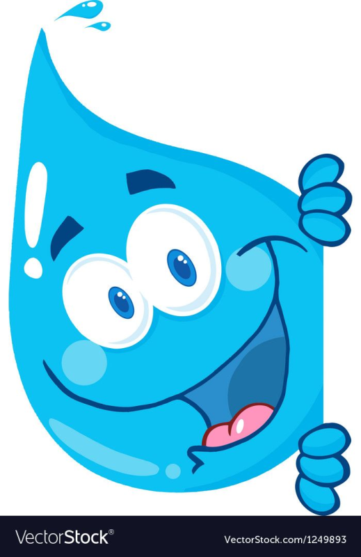 Капли мультяшные