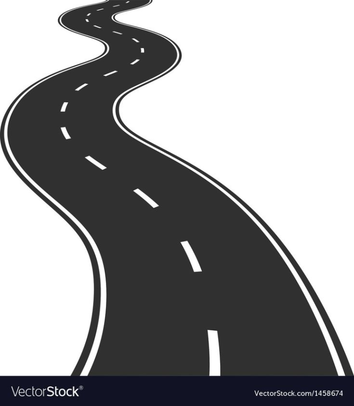 Дорога иллюстрация