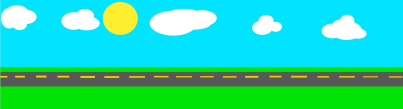 Дорога для аппликации для детей