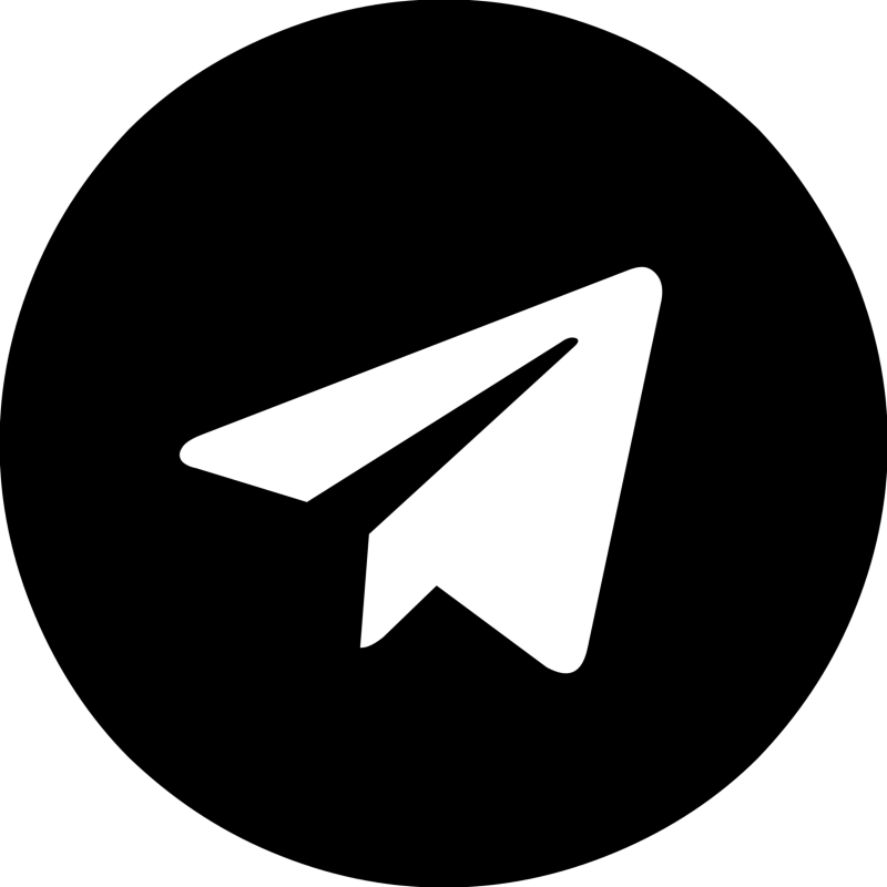 Значок телеграмм вектор