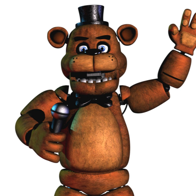 Фредди на прозрачном фоне