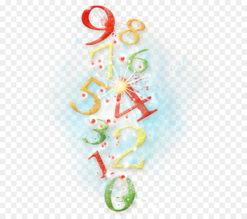 Летающие цифры