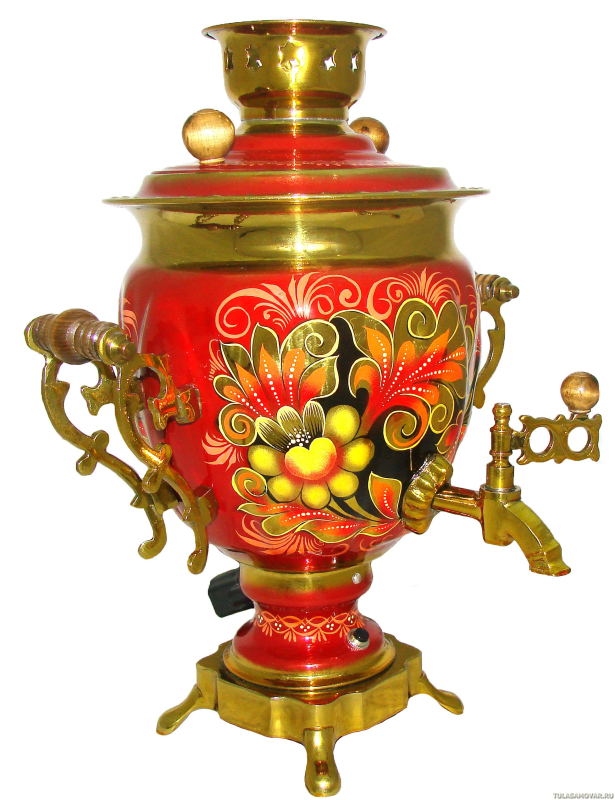 Самовар Хохлома