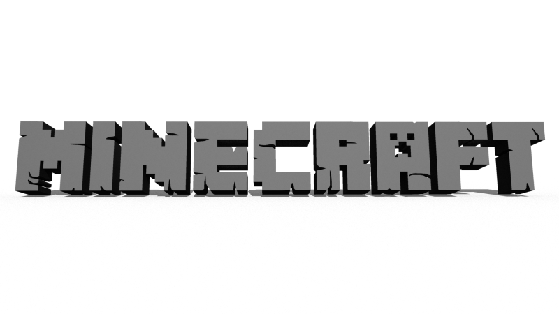 Minecraft надпись