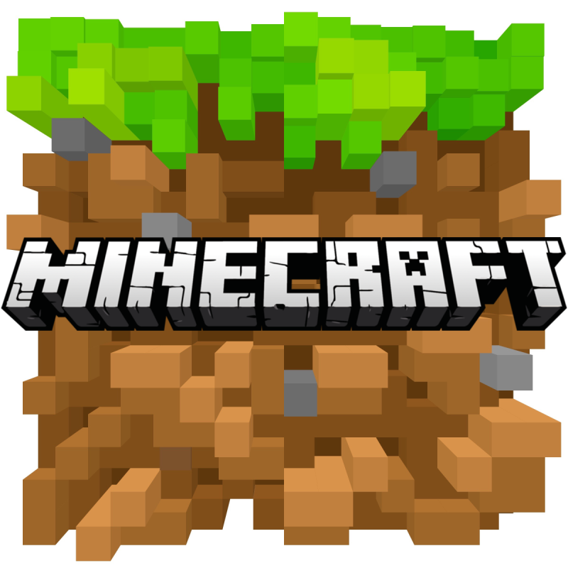 Minecraft логотип игры