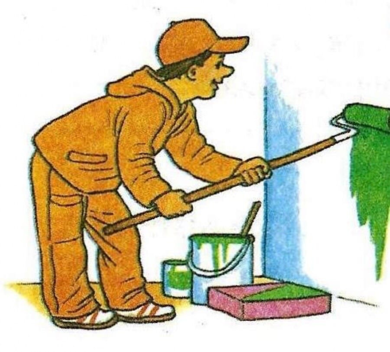 Маляр рисунок