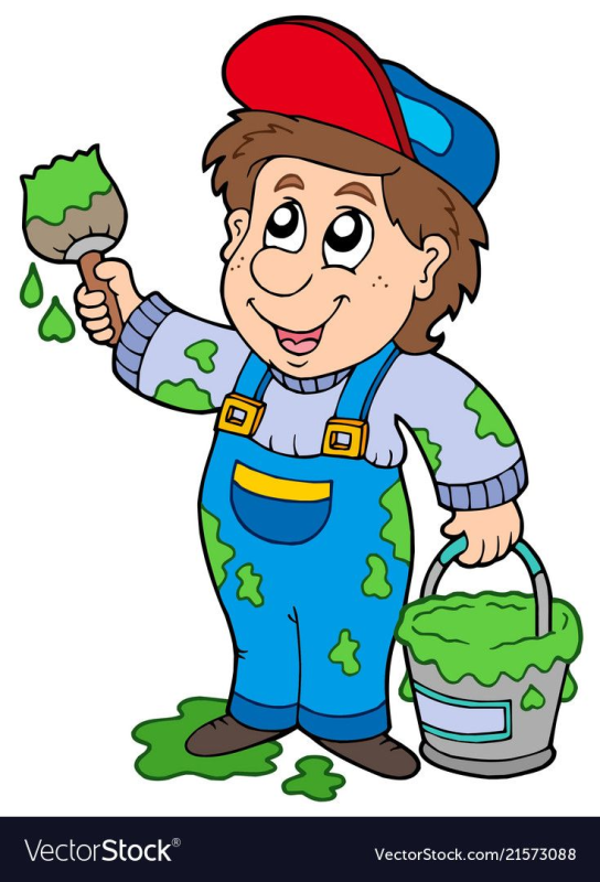 Маляр картинка