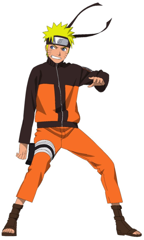 Наруто Узумаки в полный рост