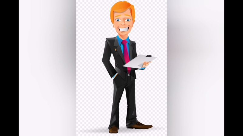 Мультяшный человек