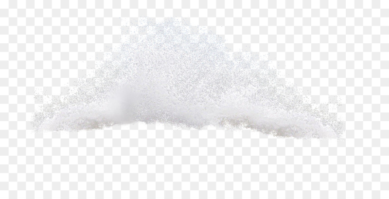 Снежные сугробы на прозрачном фоне