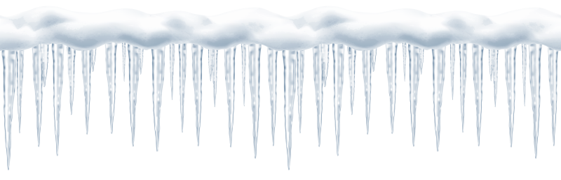 Сугроб без фона