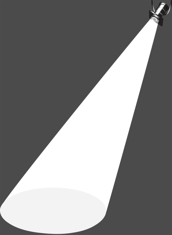 Свет прожектора для фотошопа