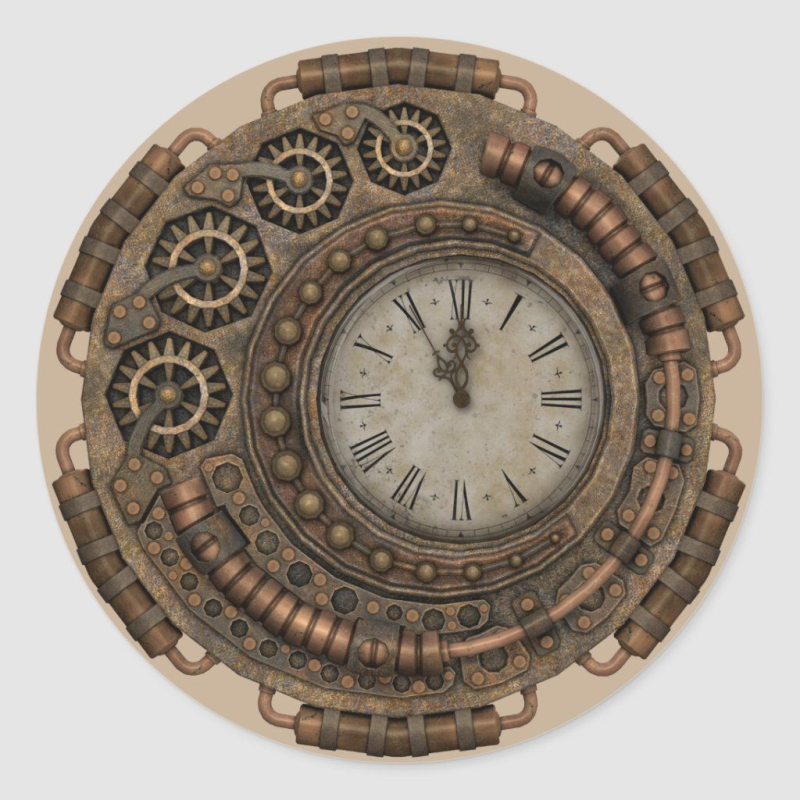 Часы стимпанк