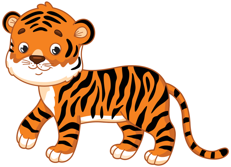 Мультяшные тигрята