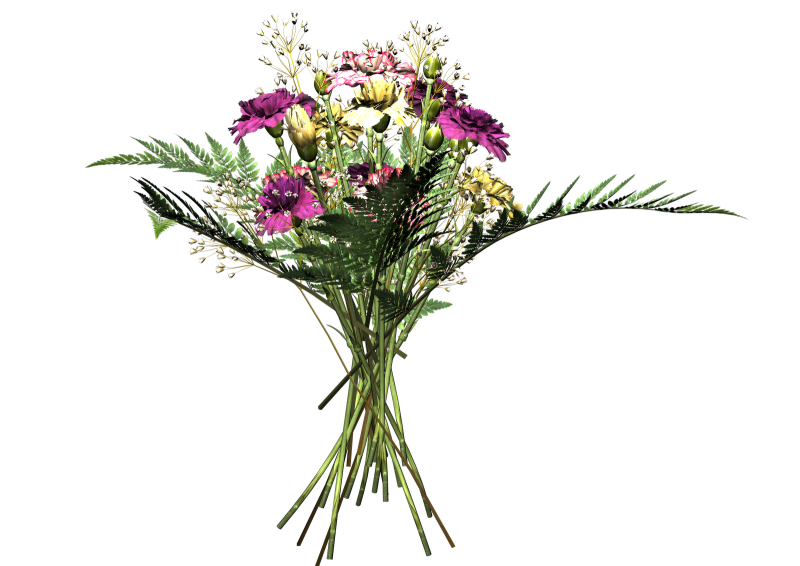 Букет полевые цветы