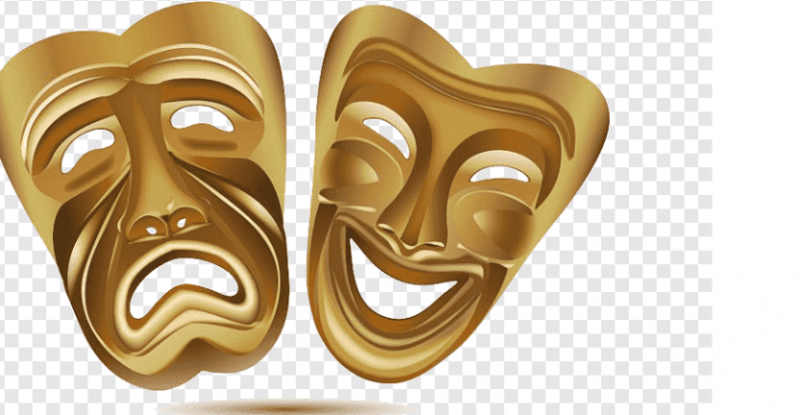 Театральные маски комедия и трагедия