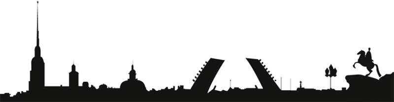Силуэт Санкт-Петербурга