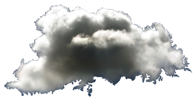 Туча без фона