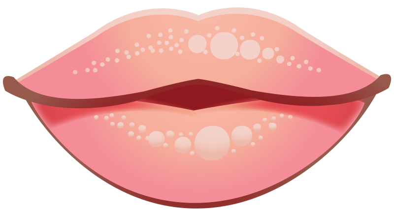 Аниме губы