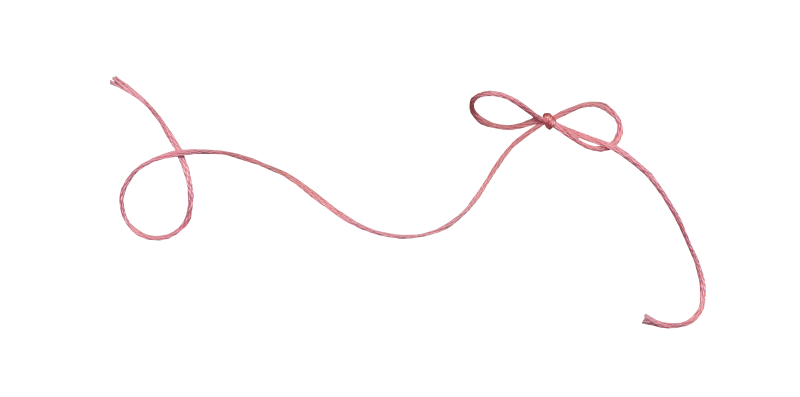 Нить на белом фоне