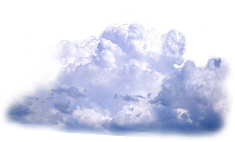 Облака для фотошопа на прозрачном