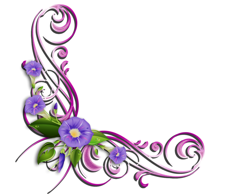 Рамка цветы