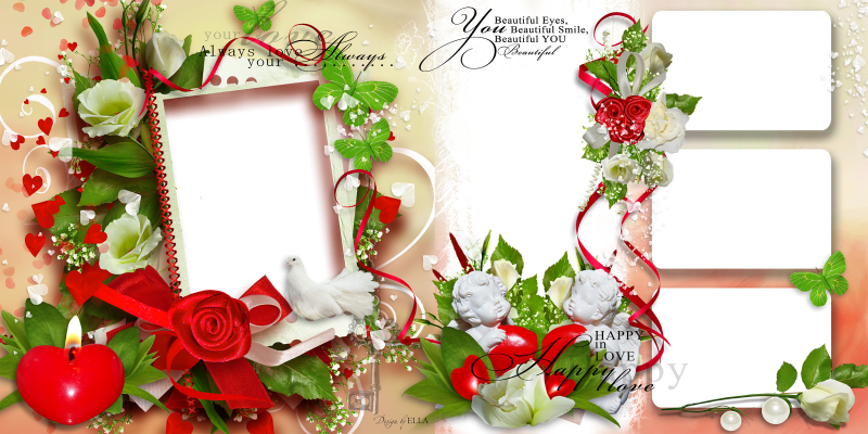 Свадебная рамка