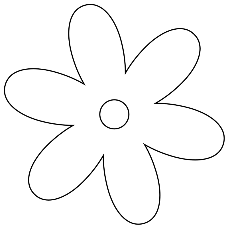 Трафарет "цветы"