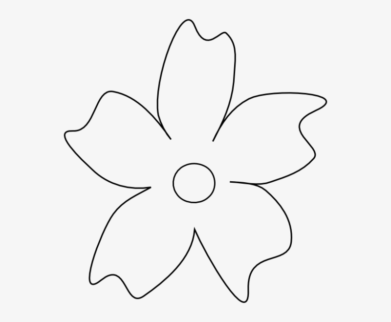 Трафарет "цветы"