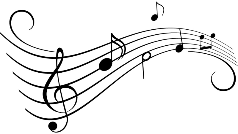 Нотки картинки на прозрачном фоне