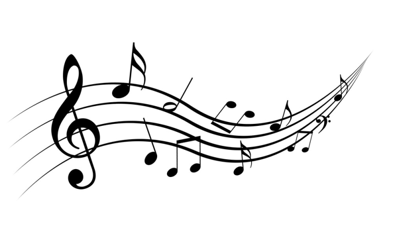 Нотки картинки на прозрачном фоне