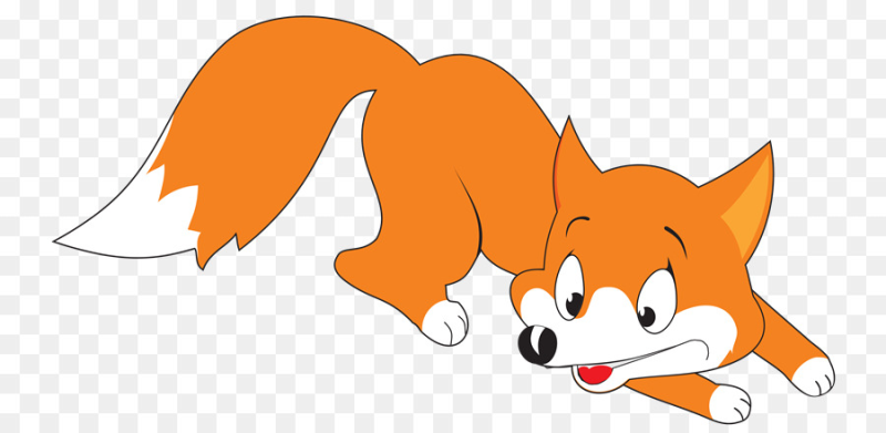 Лиса рисунок для детей