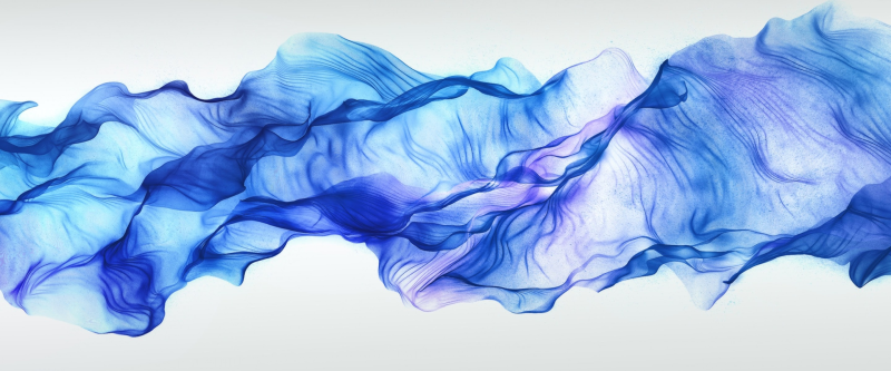 Голубые разводы