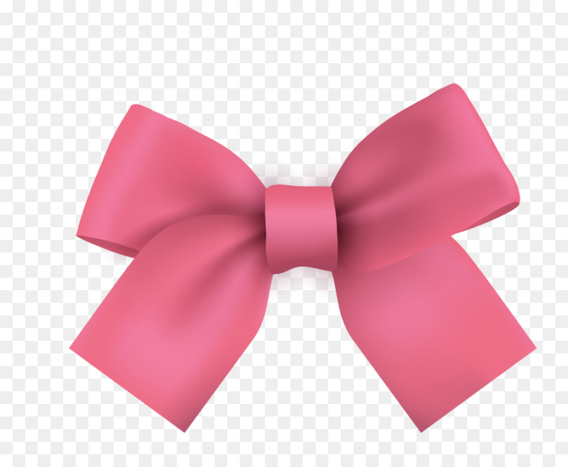 Бантик на прозрачном фоне
