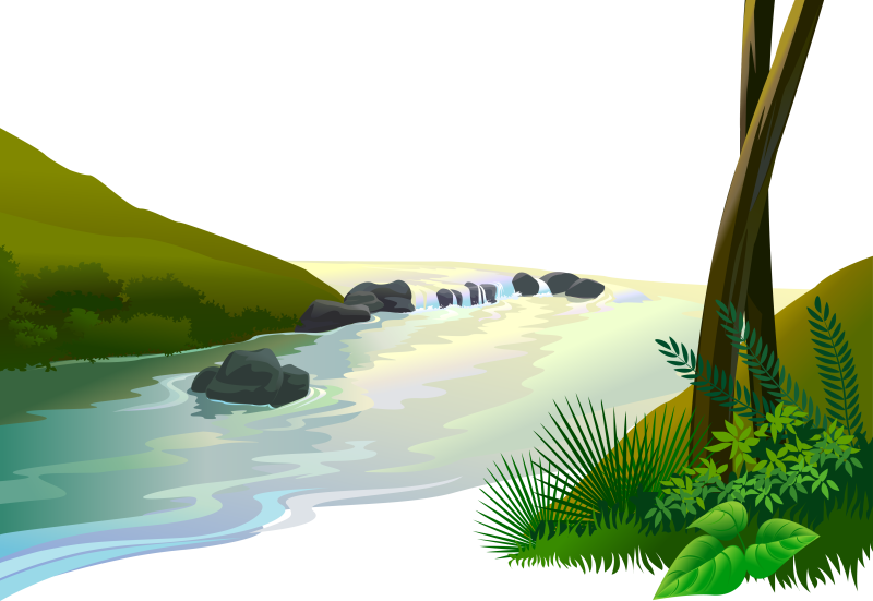 Мультяшные пейзажи