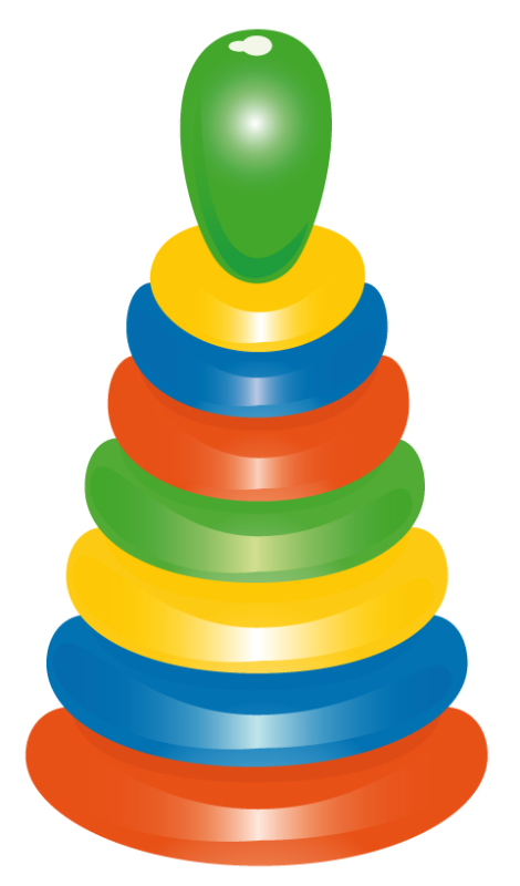 Пирамида игрушка для детей