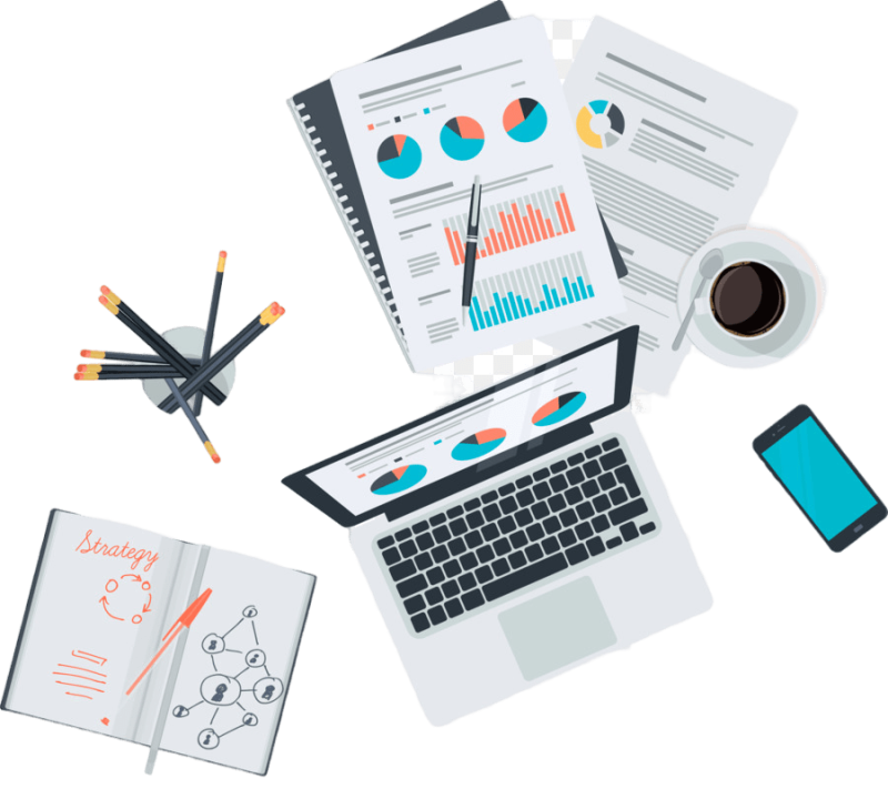 Иллюстрации Digital marketing