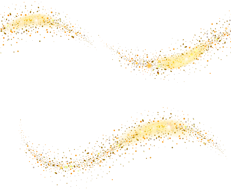 Блестки на прозрачном