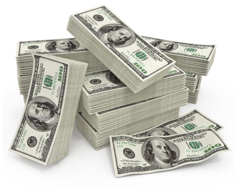 Пачка долларов