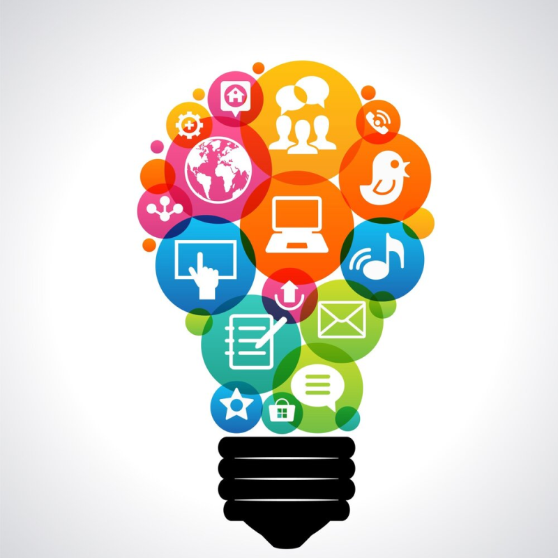 Иллюстрация цифровой маркетинг