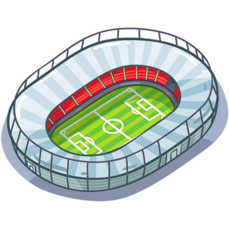 Футбольный стадион рисунок