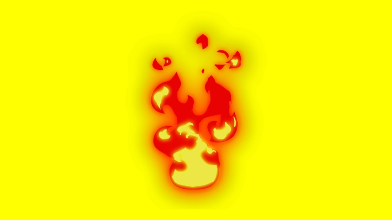 Эффект огня