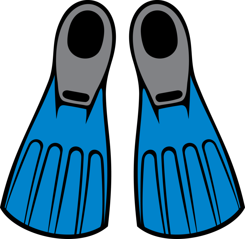 Ласты мультяшный