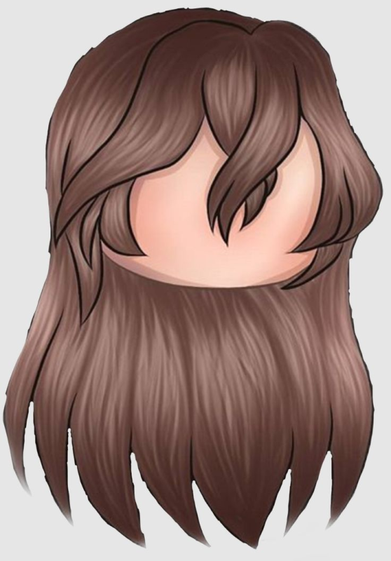 Гача лайф волосы для девочек